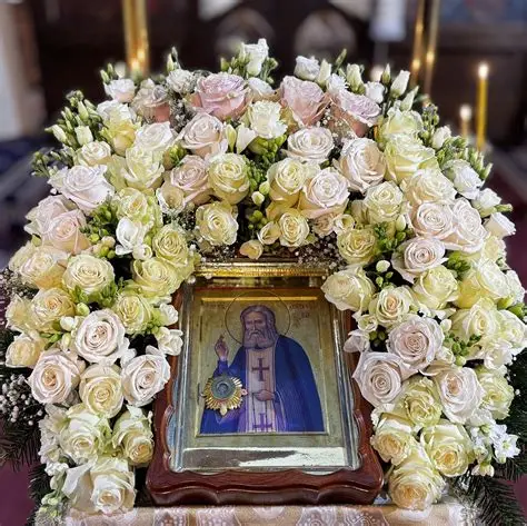 Icône vénérée de saint Séraphim de Sarov